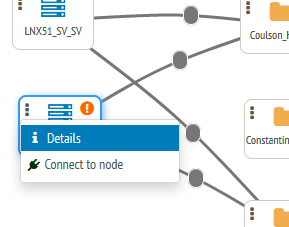 FileCatalyst Central Map and Data, nodes