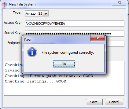 Testing a File System